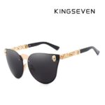 KINGSEVEN big cat eye черно и златно