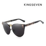 KINGSEVEN big cat eye сиви